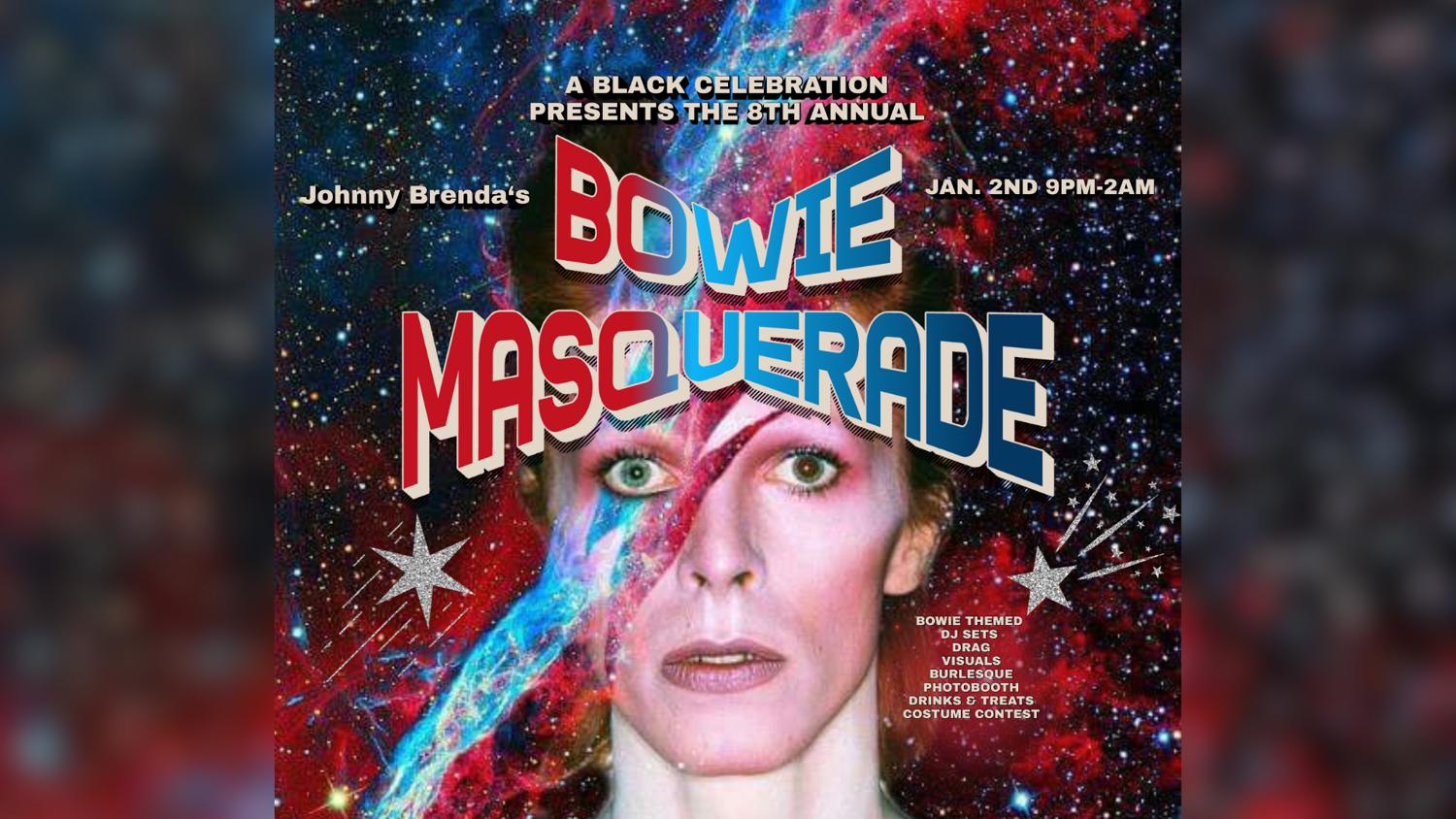 A Black Celebration Presents: The 8Th Annual Bowie Masquerade! At Jb'S