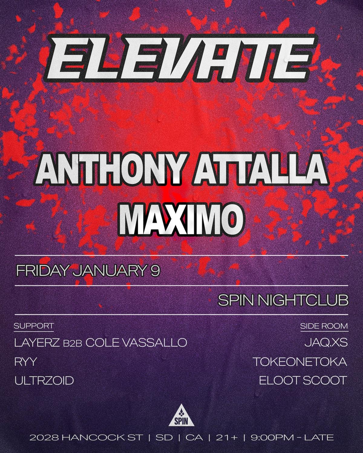 Elevate: Anthony Attalla + Maximo + More