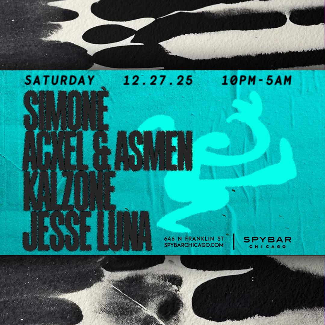 Simoné, Acxel + Asmen, Kalzone, + Jesse Luna