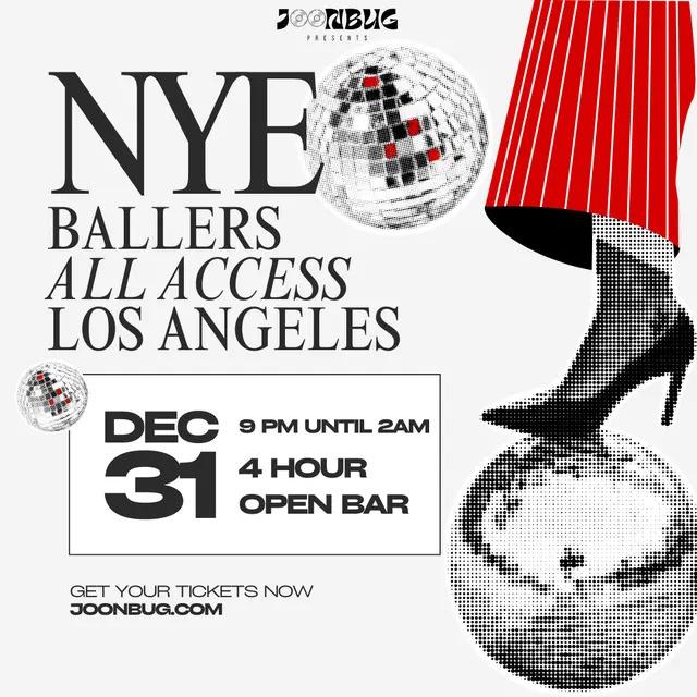 La Ballers Vip Party Pass Nye 2026