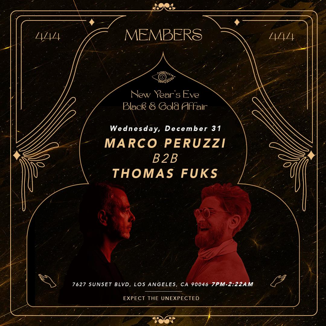 Nye — The Black & Gold Affair Feat. Marco B2B Thomas
