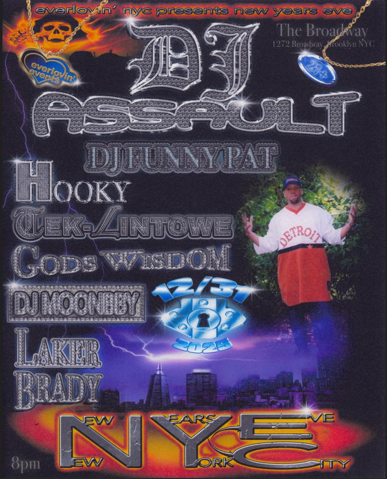 Dj Assault New Years Eve In Brooklyn