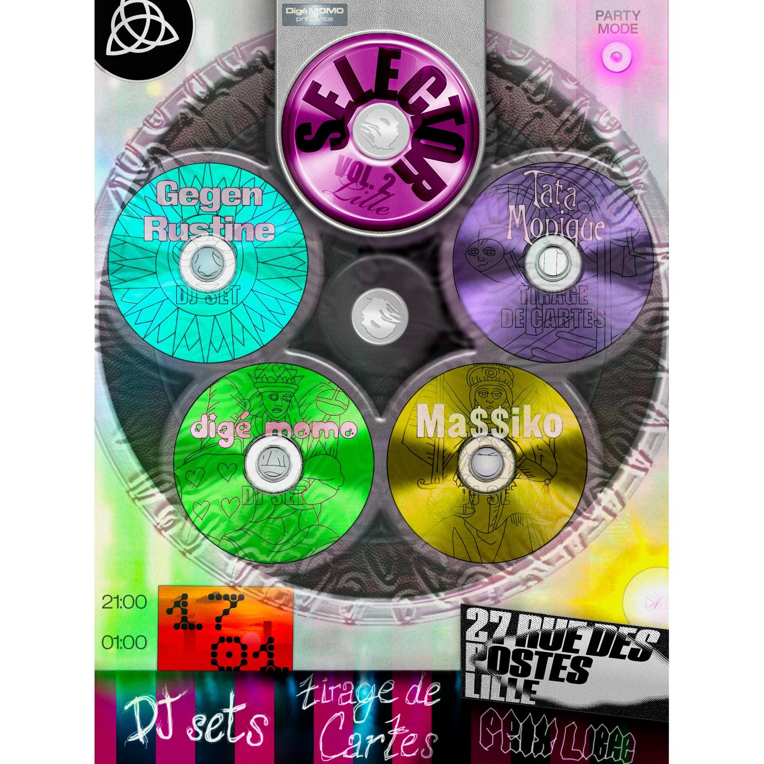 Selector #2 Digé M0M0 Gegen Rustine Ma$$Iko