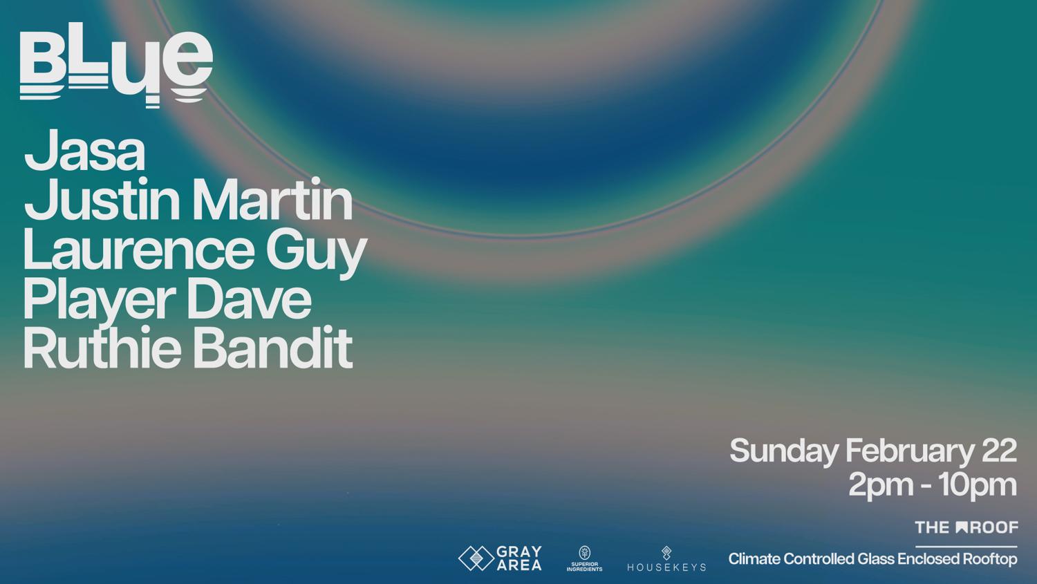 Blue: Justin Martin, Laurence Guy, Player Dave On The Roof