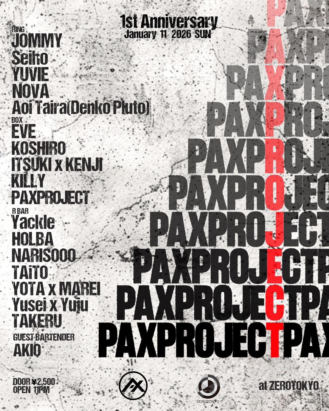 Paxproject -1St Anniversary-