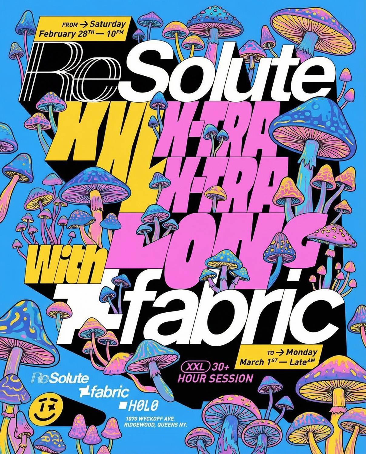 Resolute X Fabric London