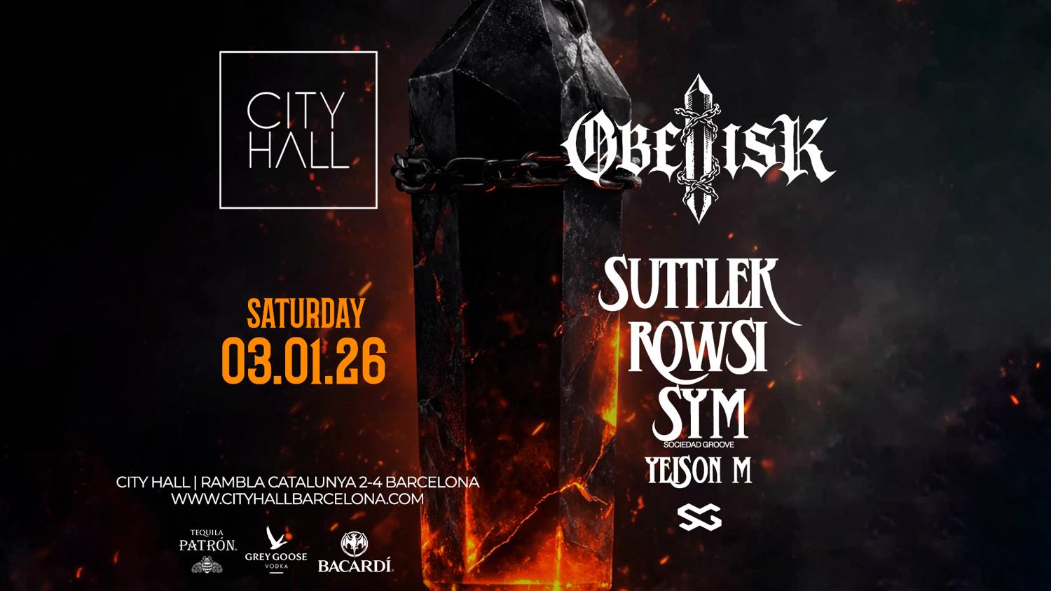 Sociedad Groove Pres. Obelisk Ritual (100 Free Pass)