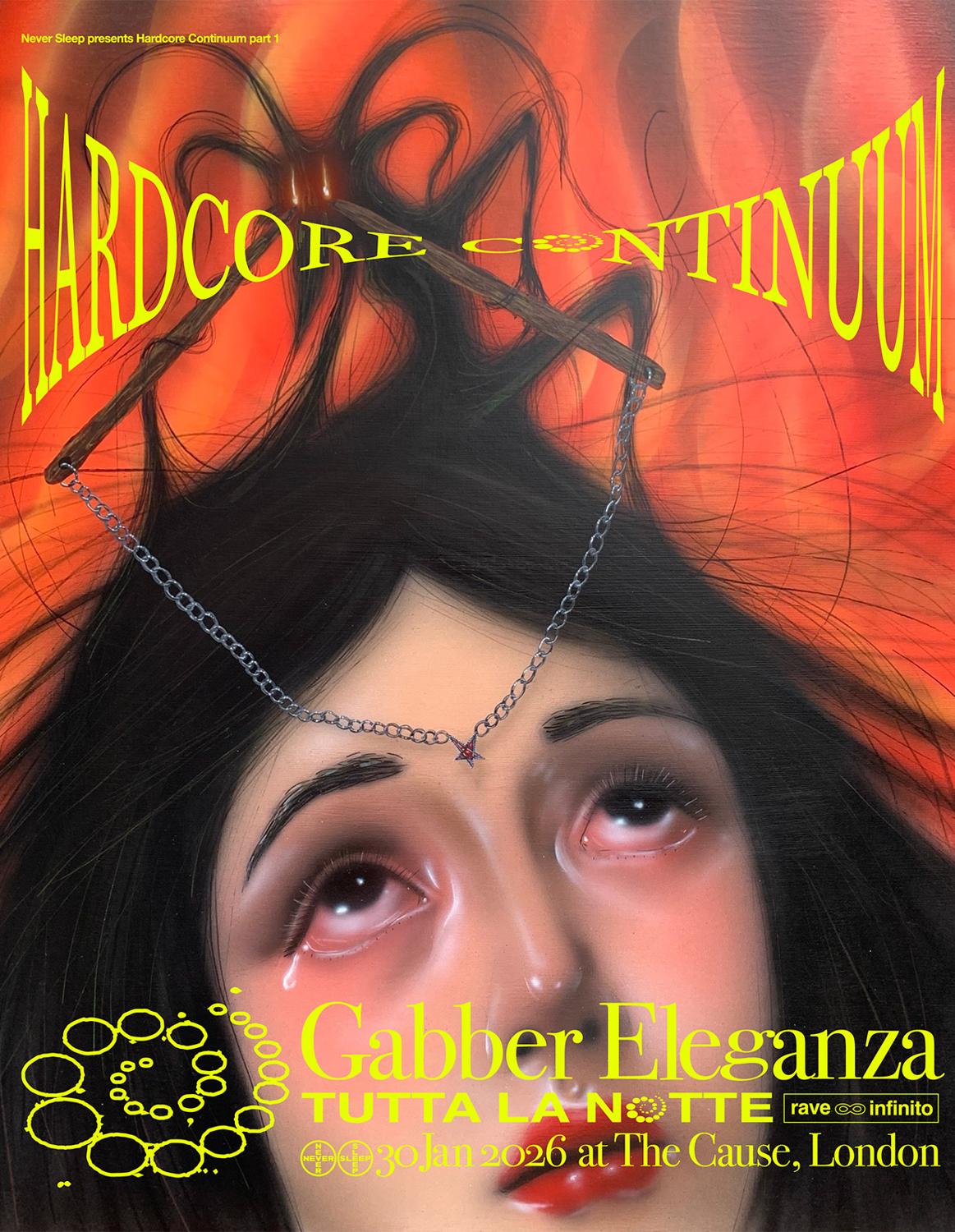 Never Sleep X The Cause: Gabber Eleganza Presents Tutta La Notte