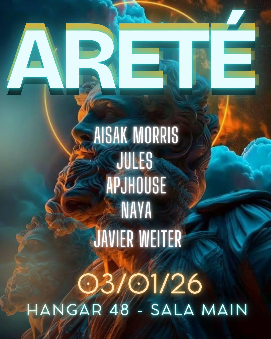 Arete: Aisak Morris, Jules, Ap Jhouse, Naya, Javier Weiter