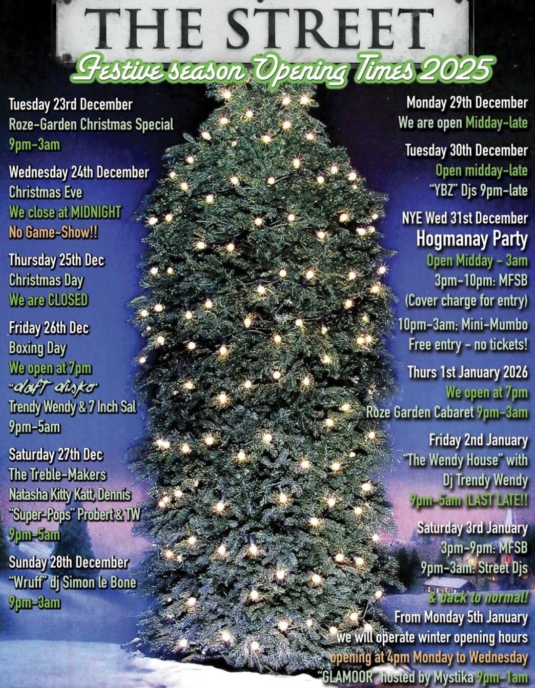 The Street Hogmanay Party