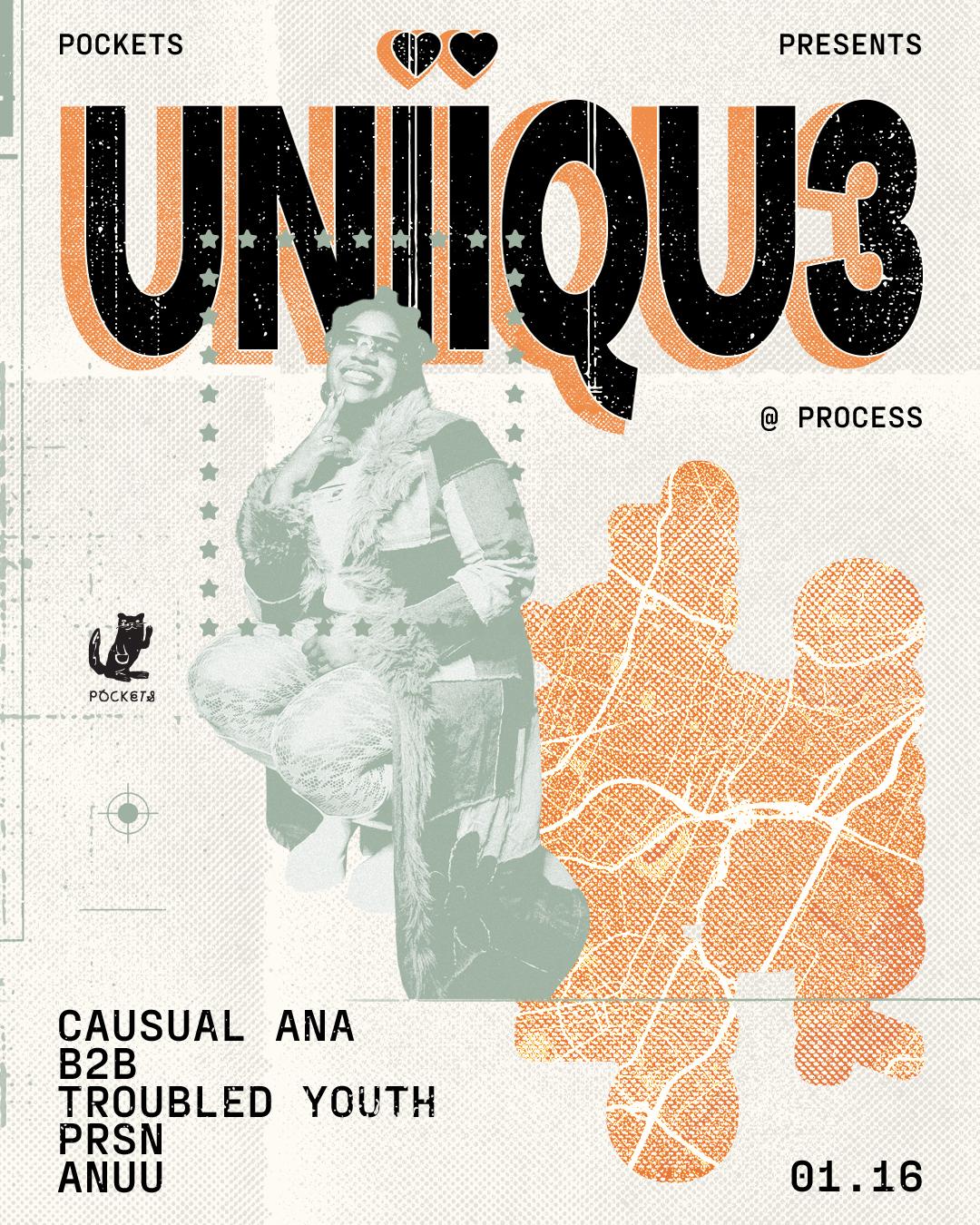 Pockets Presents: Uniiqu3