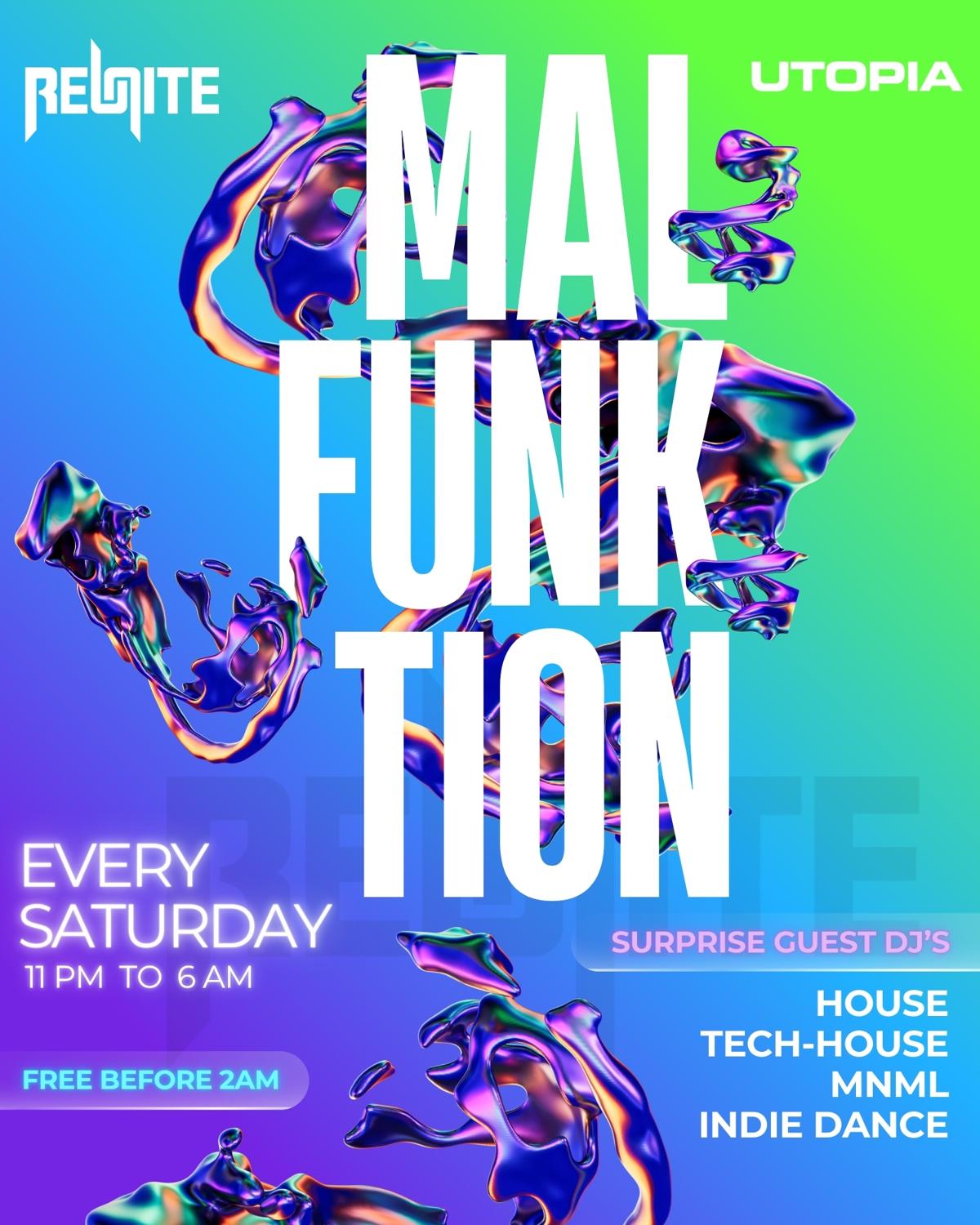 Malfunktion + On _1 + Secret Guests