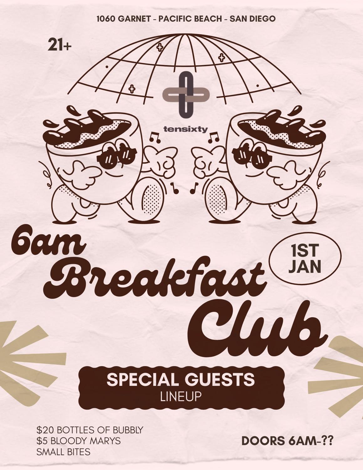 New Year'S Day - 6Am Breakfast Club