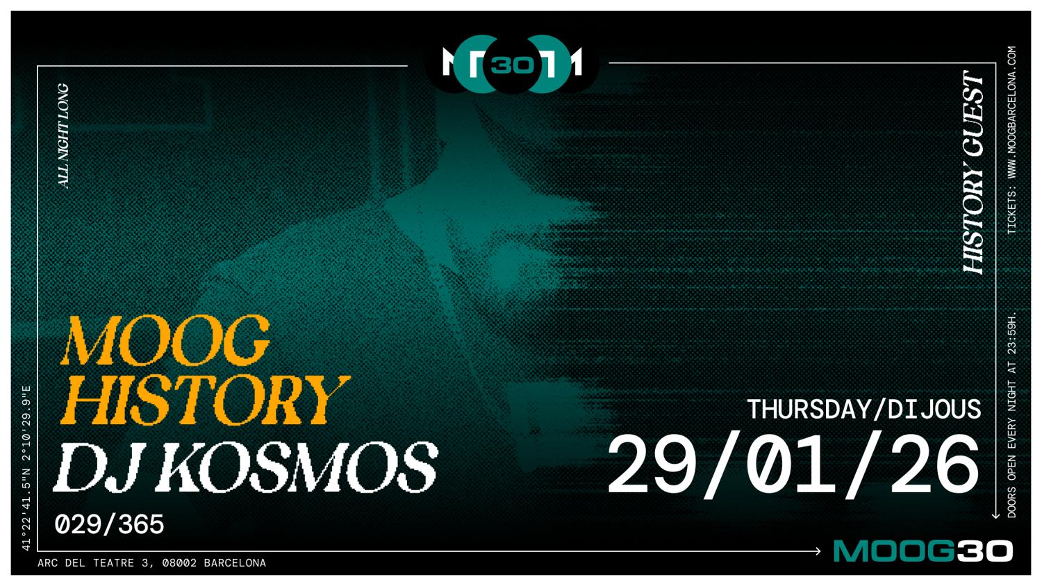 Moog History: Dj Kosmos