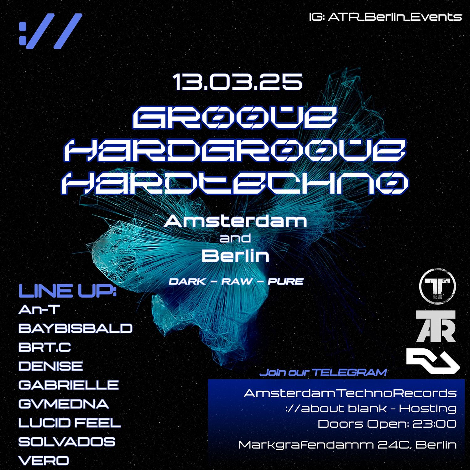 Amsterdam Techno Records And ://About Blank On Friday'S [Amsterdam And Berlin