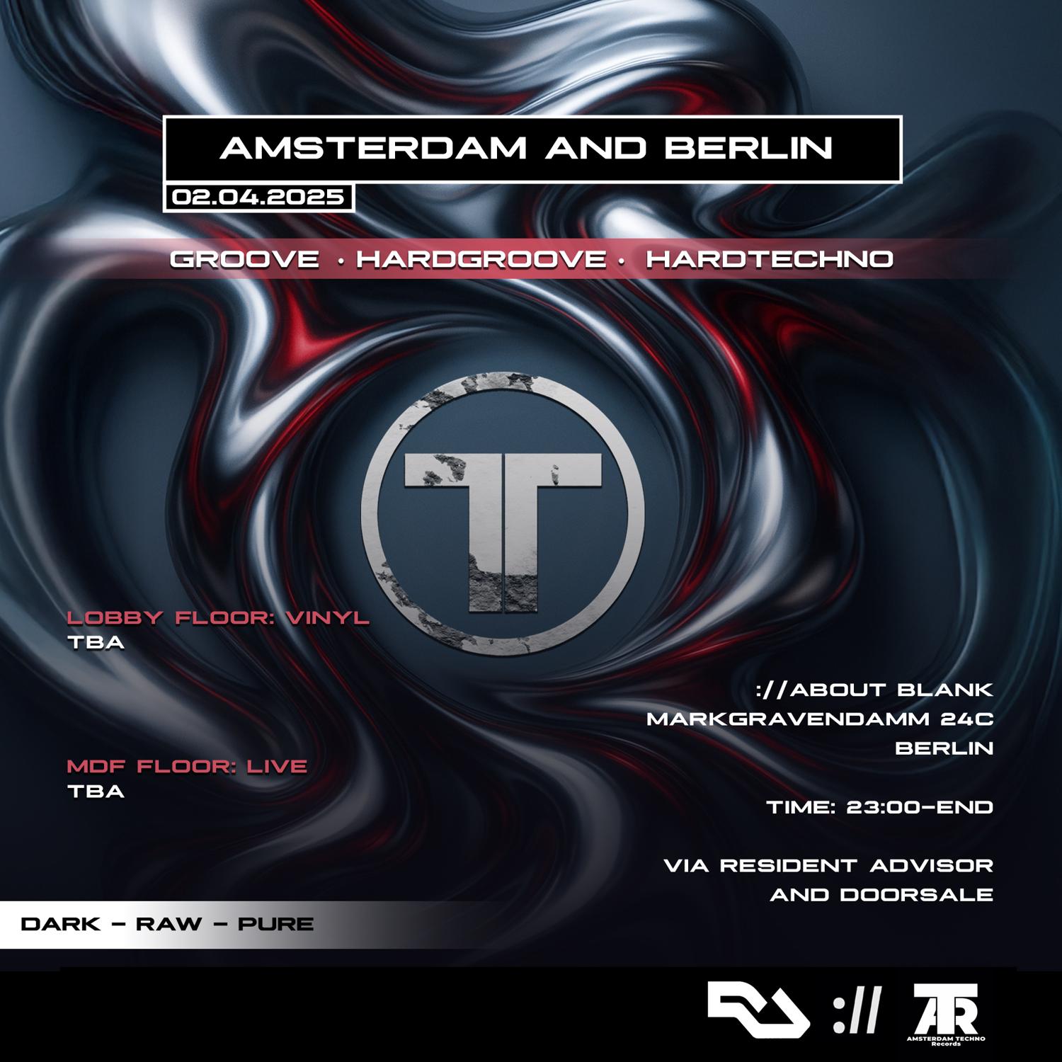 Amsterdam Techno Records And ://About Blank On Thursday'S [Amsterdam And Berlin]