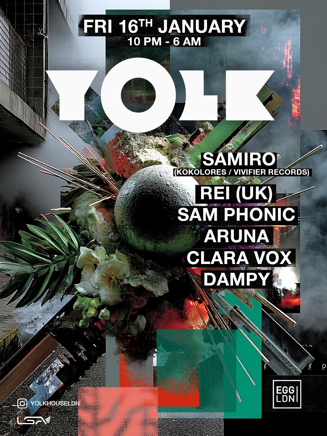 Yolk - House & Tech-House Fridays At Egg Ldn