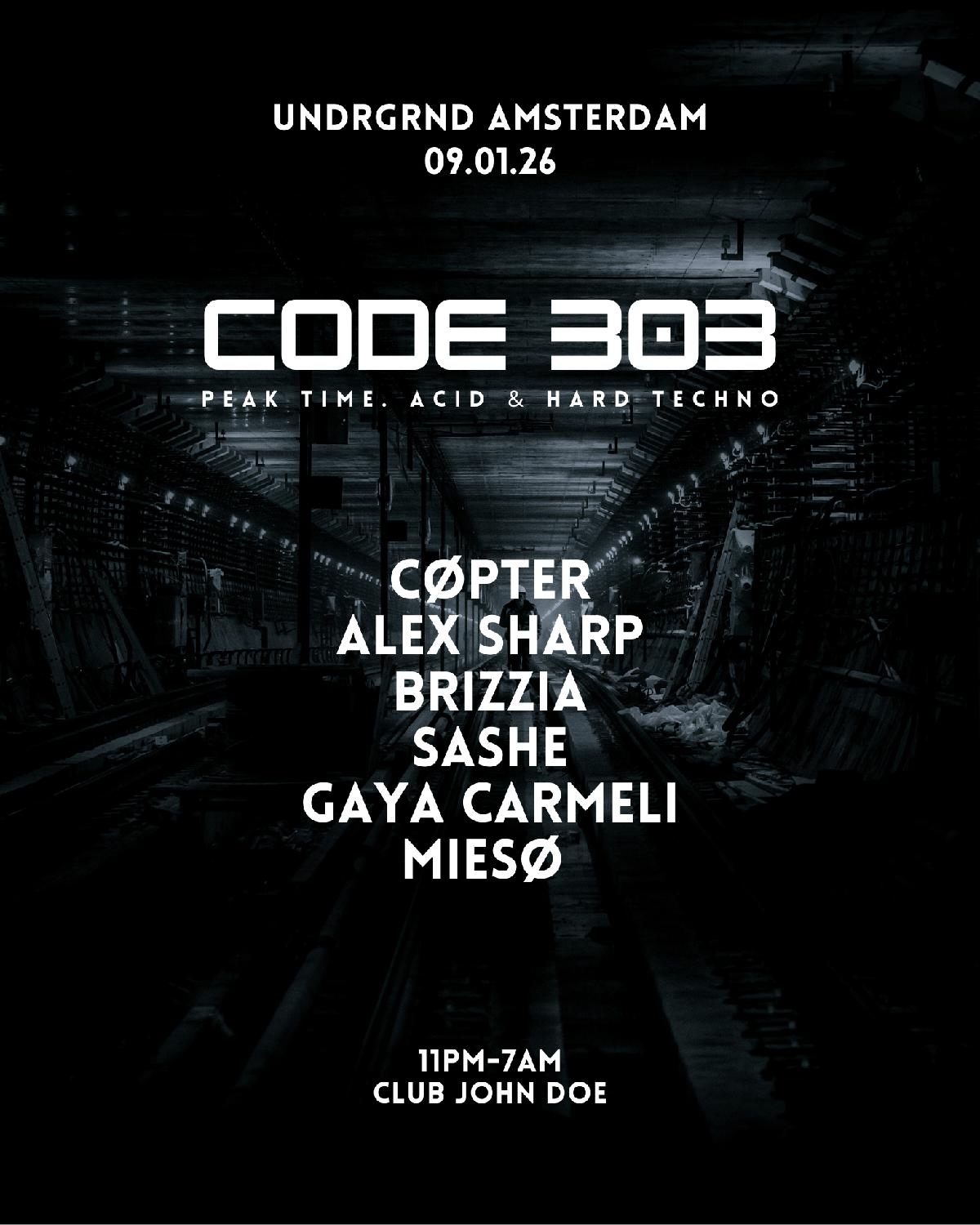 Code 303 X Undrgrnd