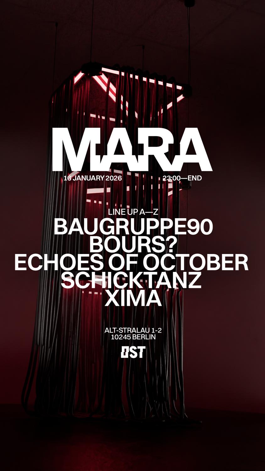 M.A.R.A W. Baugruppe90, Bours?, Echoes Of October, Schicktanz, Xima