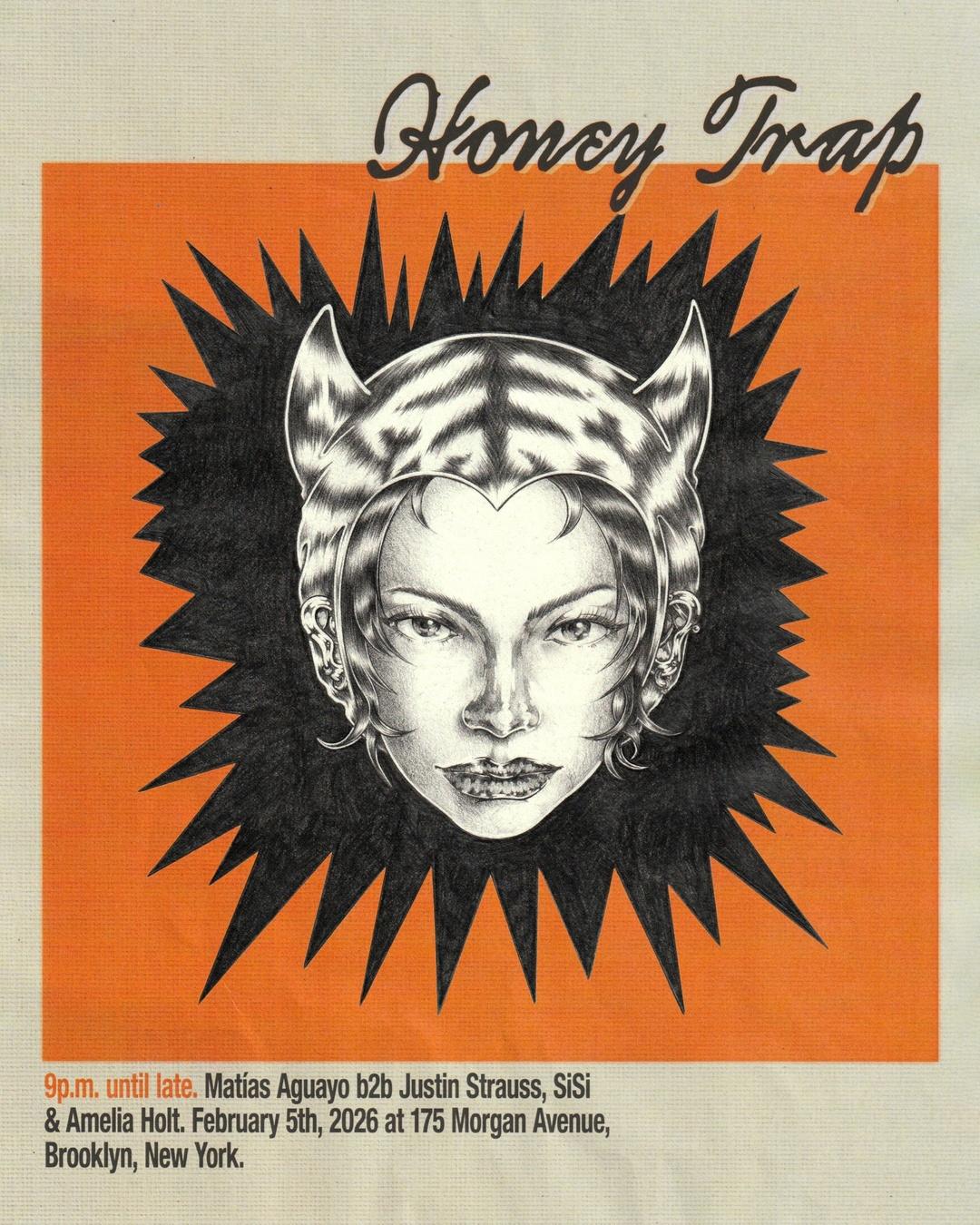 Honeytrap Anniversary: Justin Strauss B2B Matias Aguayo, Sisi, Amelia Holt