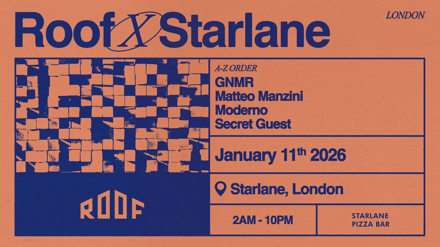 Roof X Starlane
