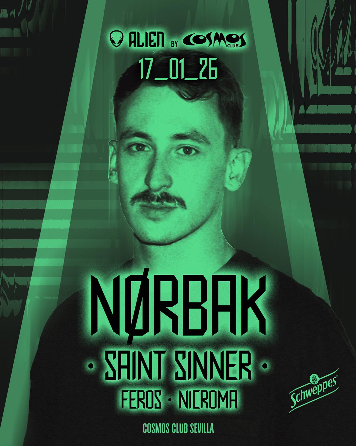 Alien - Nørbak – Saint Sinner At Cosmos Club