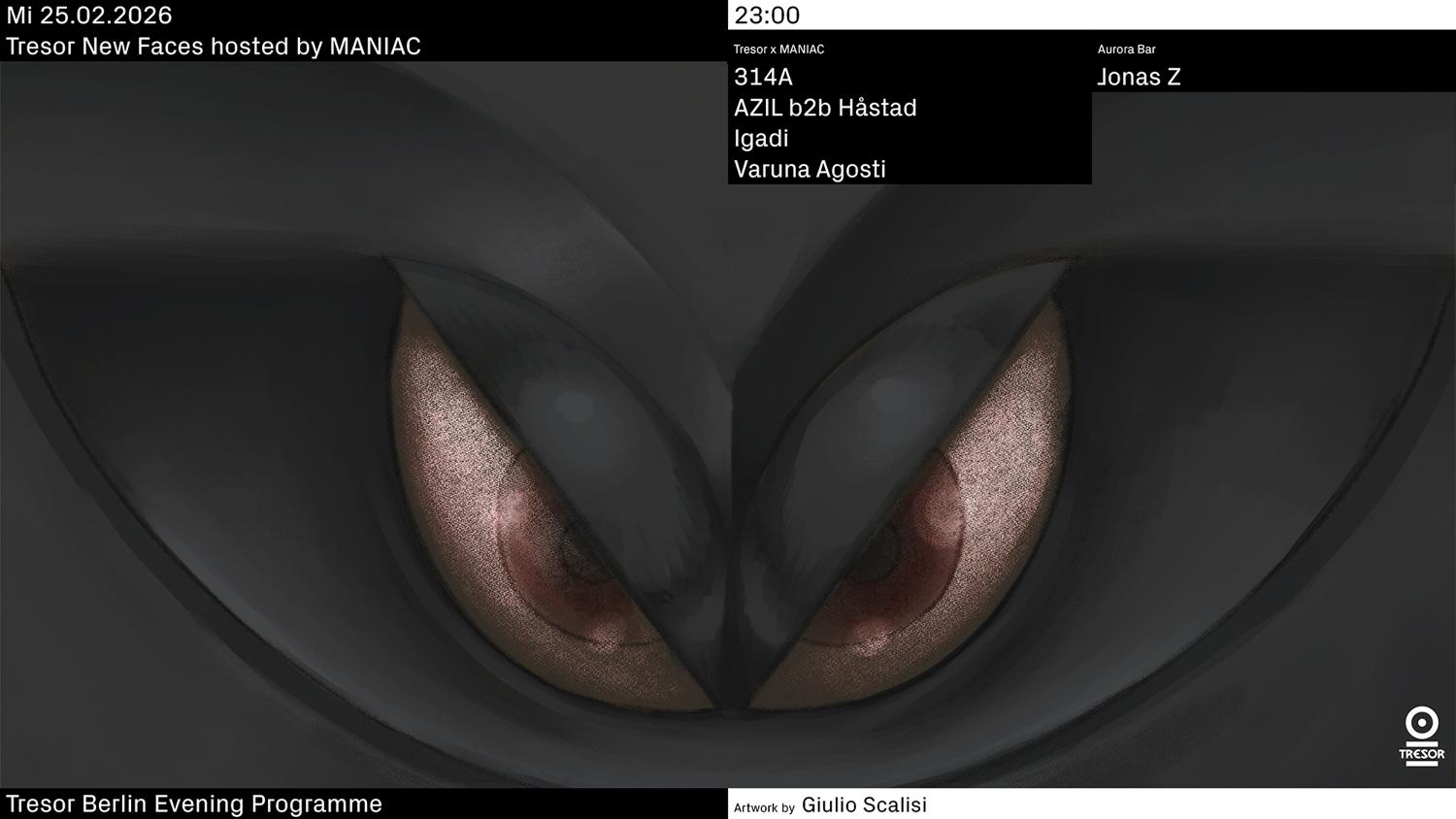 Tresor New Faces Hosted By Maniac