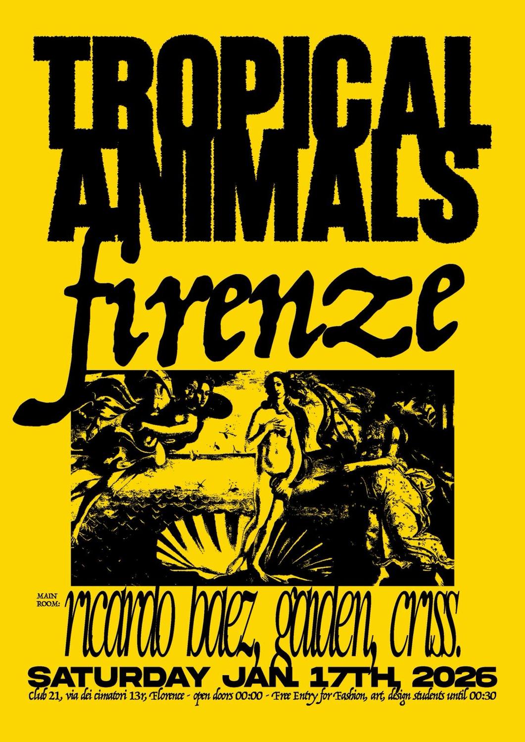 Tropical Animals With Ricardo Baez, Gaiden And Criss