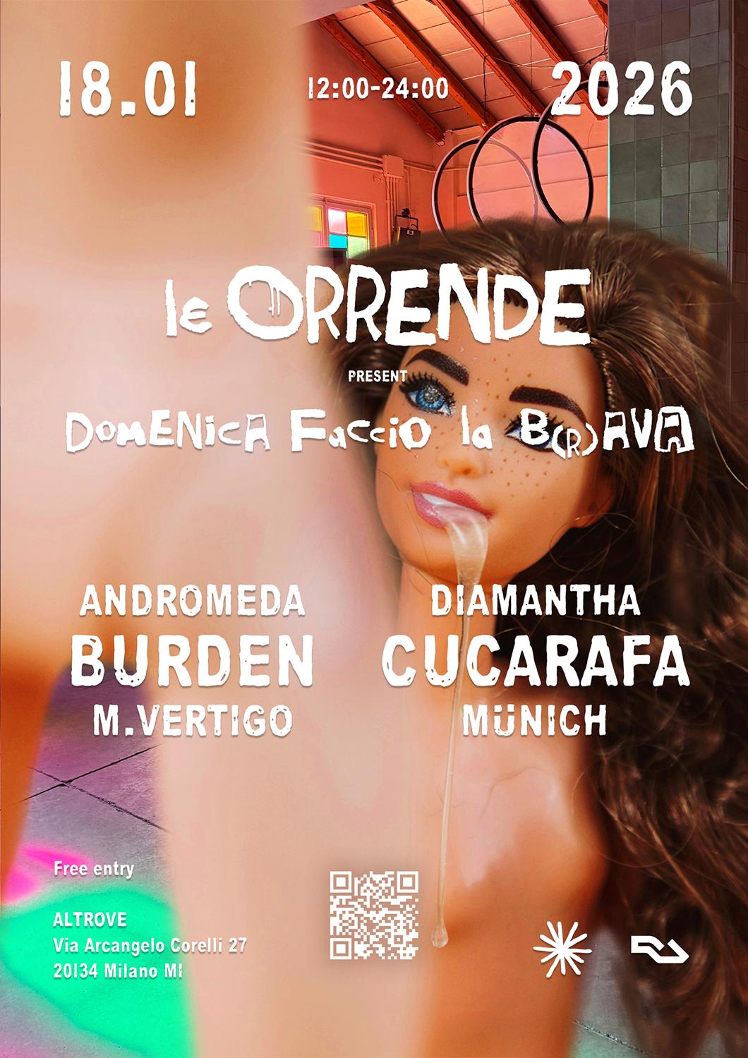 Le Orrende Present Domenica Faccio La B(R)Ava