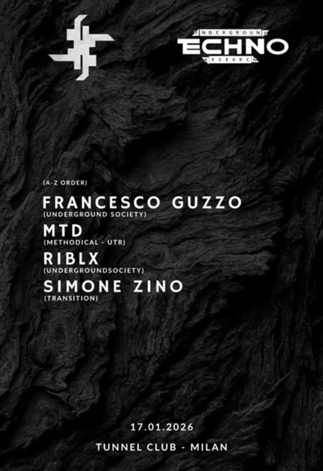 Underground Techno Research X Underground Society