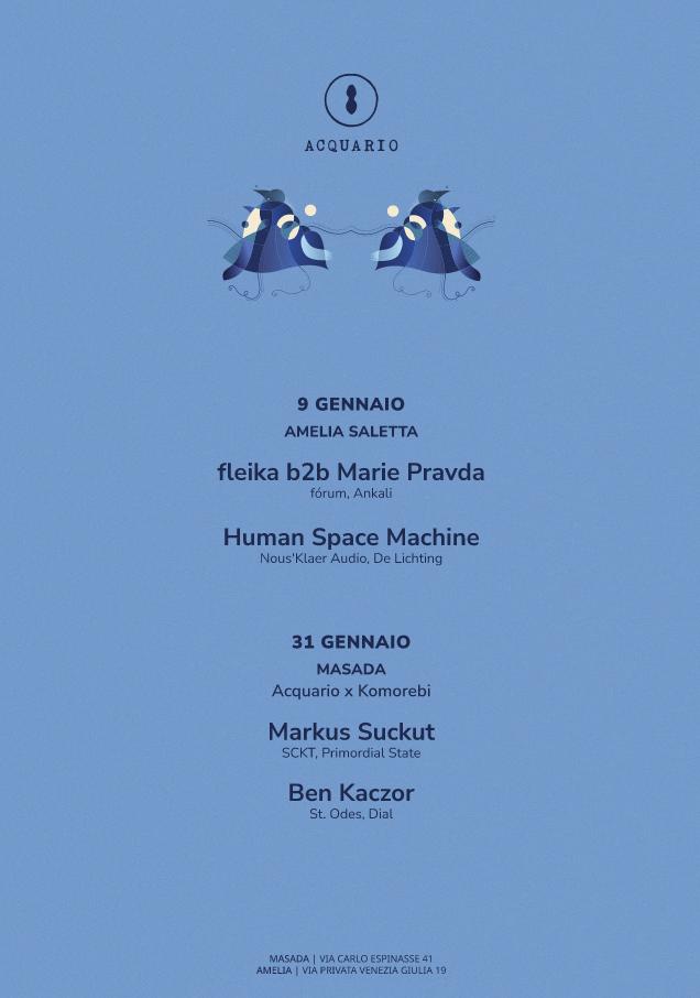 Markus Suckut, Ben Kaczor // Acquario (Masada)