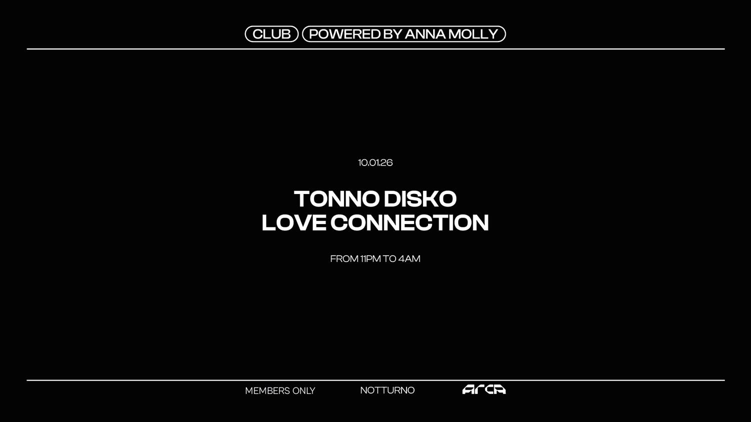 Anna Molly With Tonno Disko