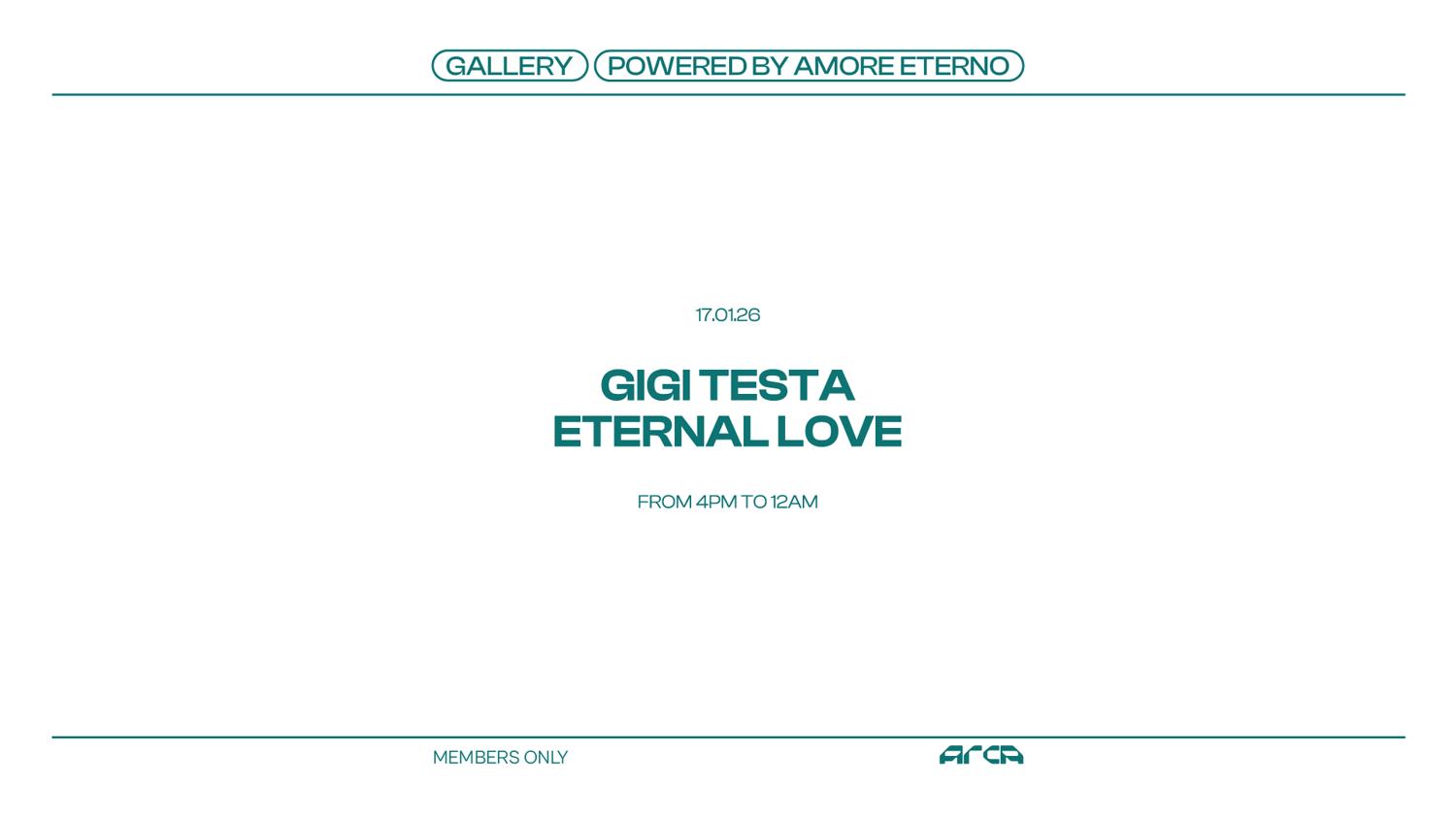 Amore Eterno With Gigi Testa + Eternal Love