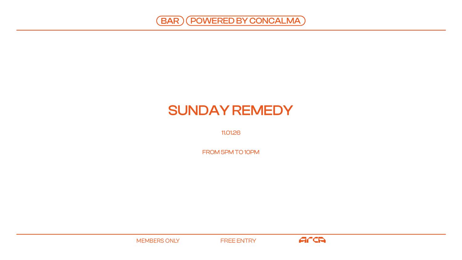 Sunday Remedy Powered By Concalma