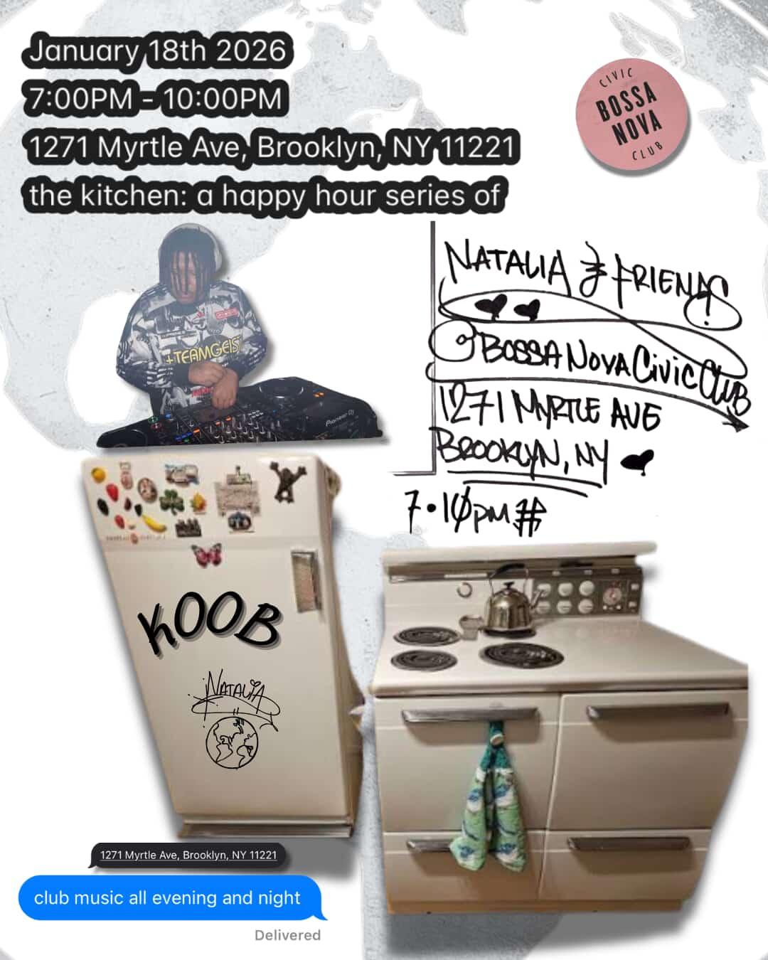 Natalia & Friends: The Kitchen Happy Hour Series