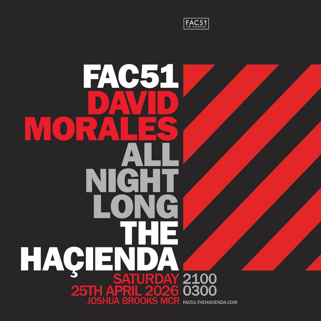 David Morales - Haçienda All Night Long