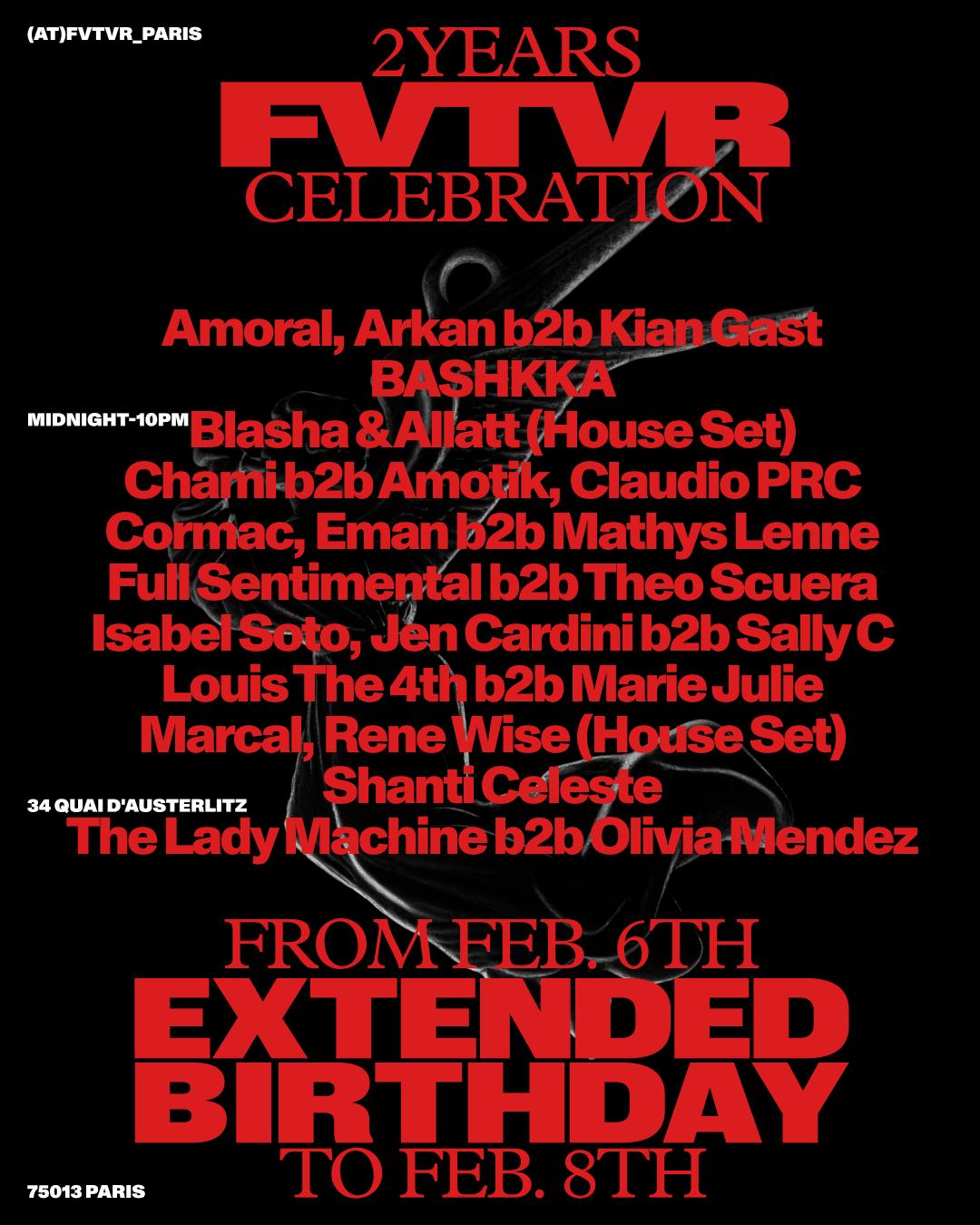 Fvtvr - Extended Birthday