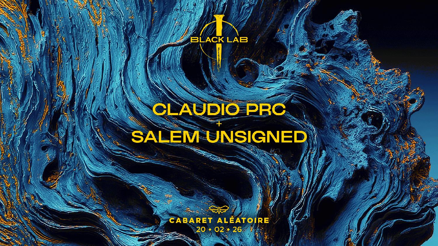 Club Cabaret: Black Lab Invite Claudio Prc