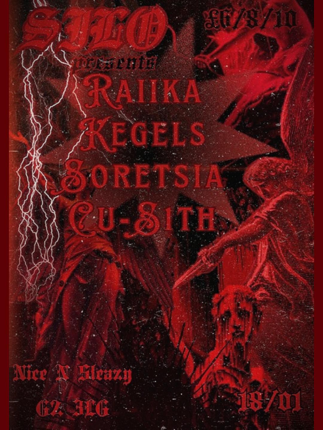 Silo: Raiika, Cu-S1Th, Soretsia, Kegels