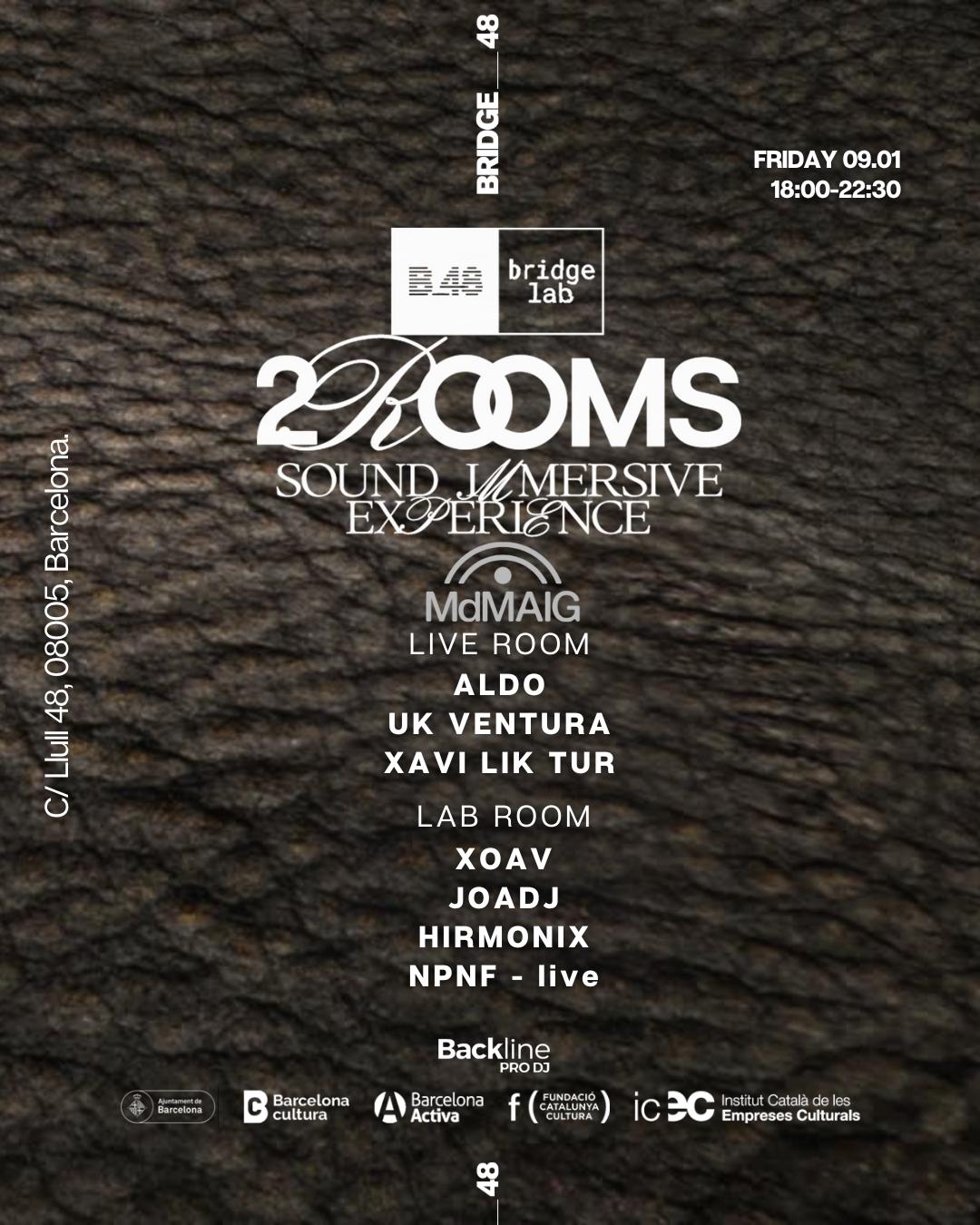 Bridge_48 Presenta 2Rooms