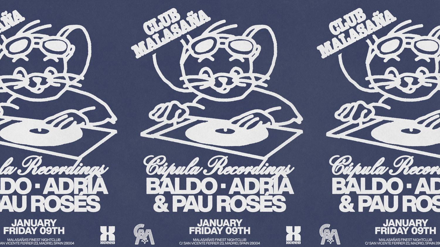 Cúpula Recordings Feat. Baldo, Adrià & Pau Rosés