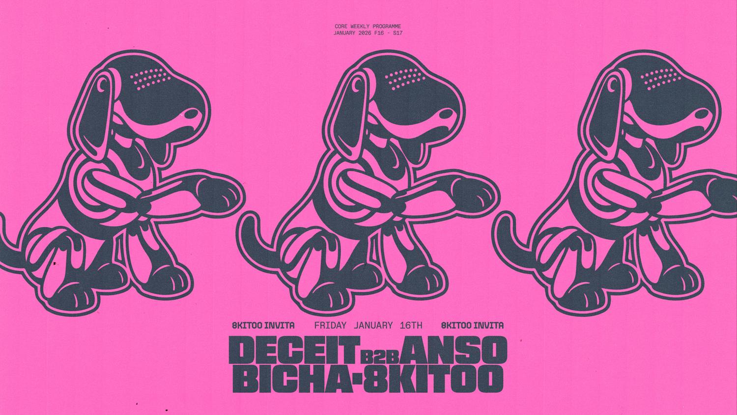 8Kitoo Invita: Deceit B2B Anso + Bicha