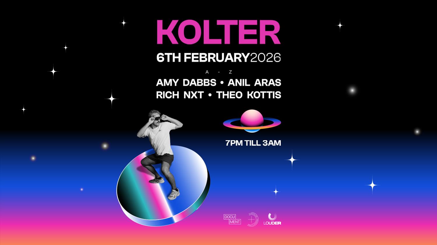 Document Presents: Kolter, Theo Kottis, Rich Nxt + More