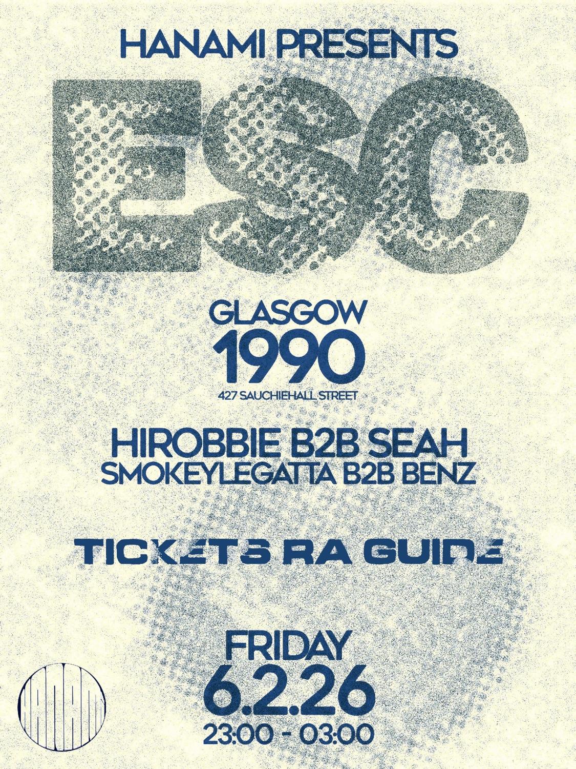 Hanami Sounds Presents: Esc + Support