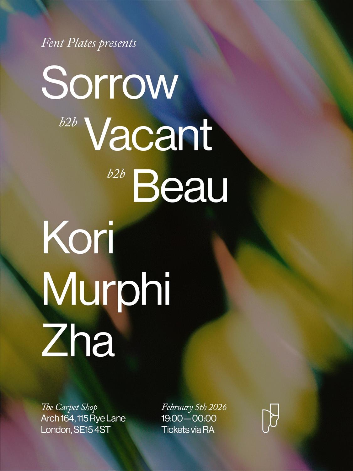 Fent Plates - Sorrow, Vacant, Beau, Kori, Murphi, Zha
