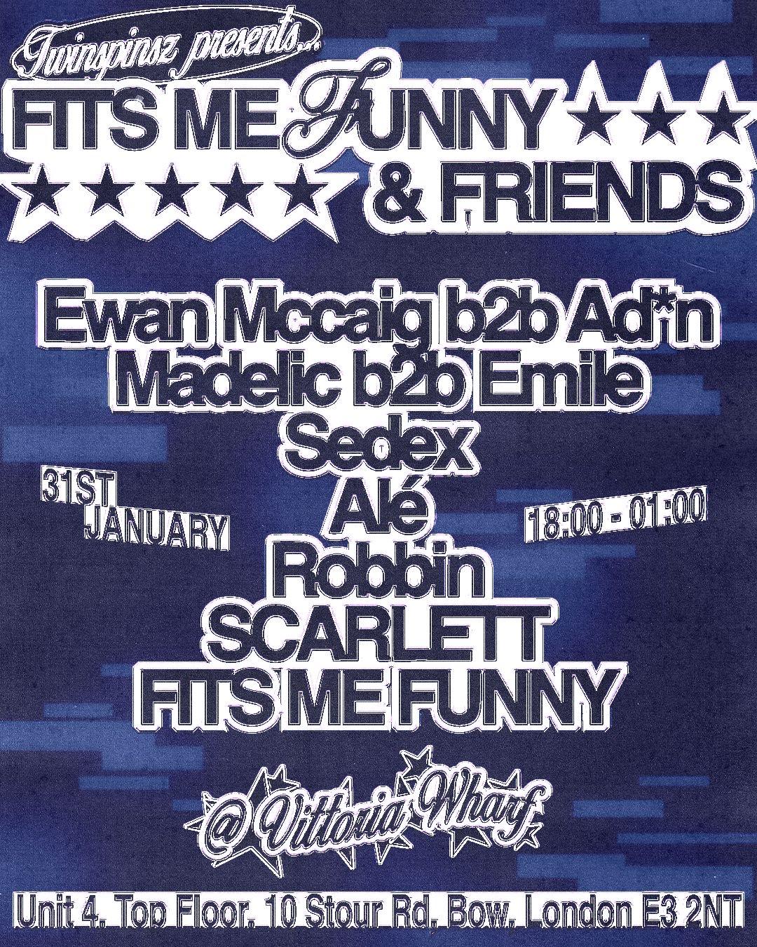 Fits Me Funny + Friends At Vittoria Wharf