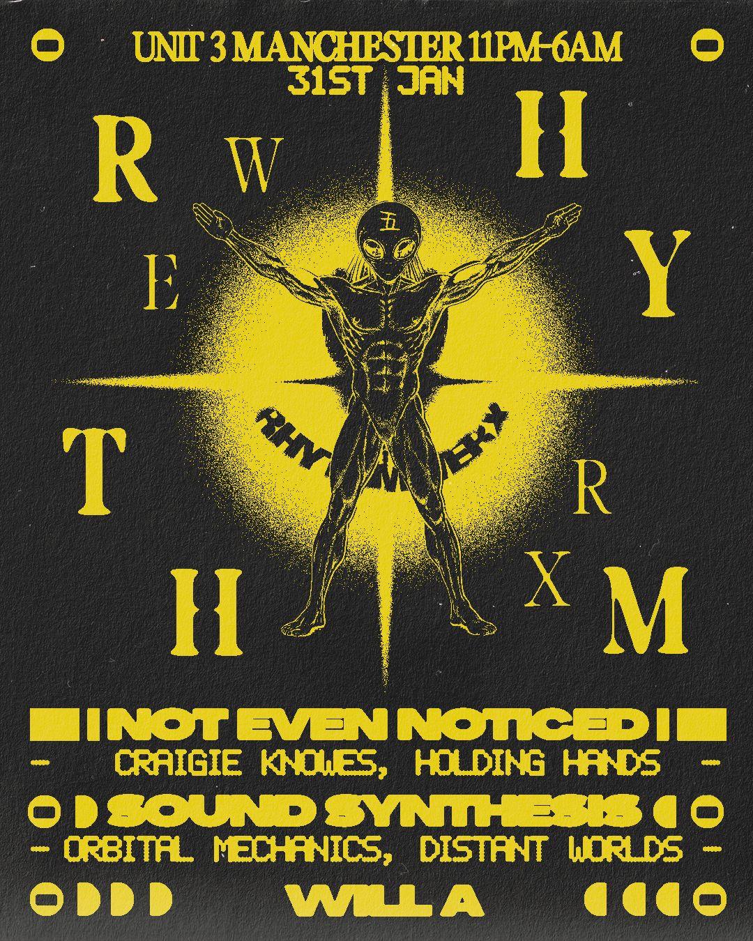 5 Years Of Rhythmwerx: Not Even Noticed & Sound Synthesis