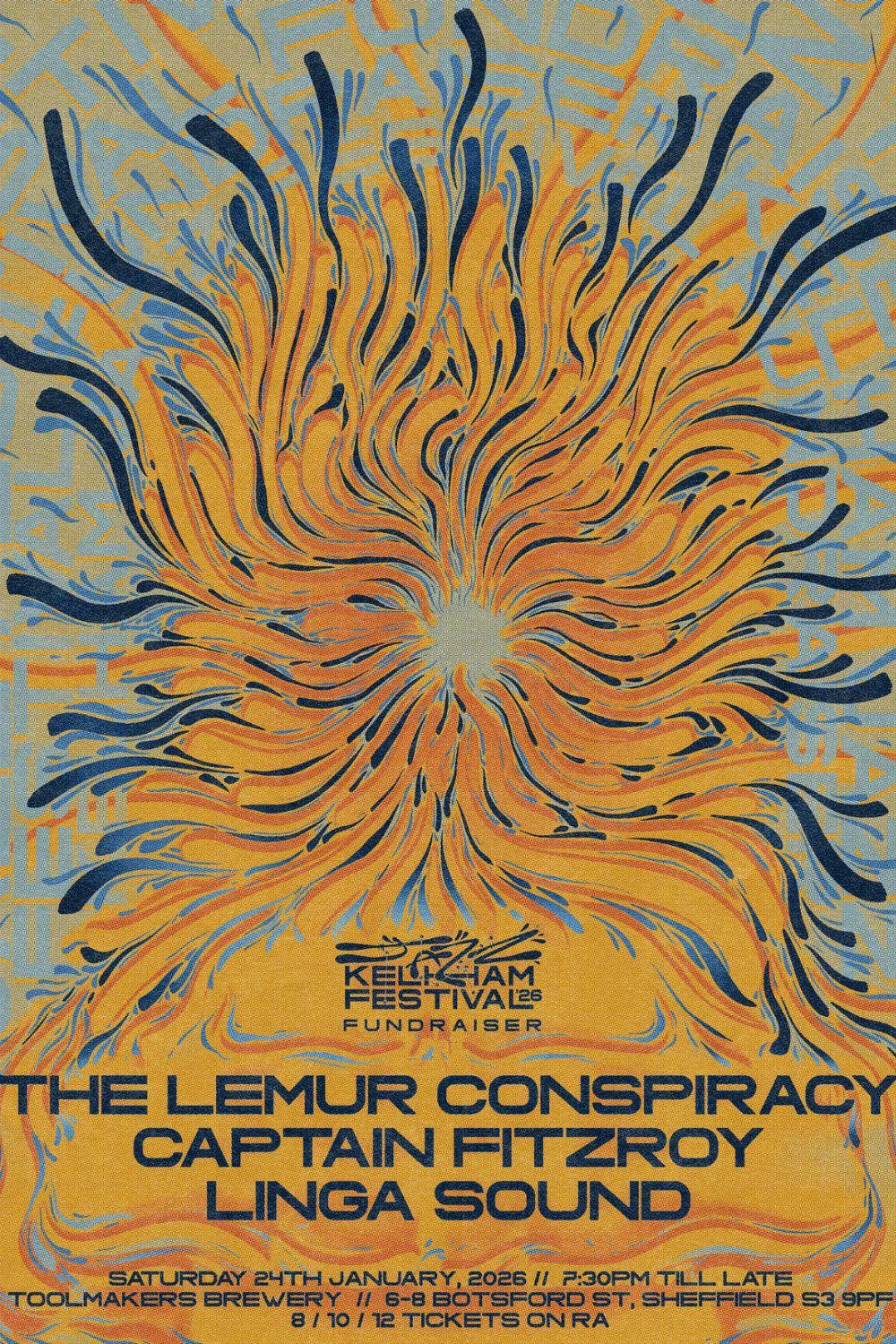 Kelham Jazz Festival Fundraiser: The Lemur Conspiracy, Captain Fitzroy, Linga Sound