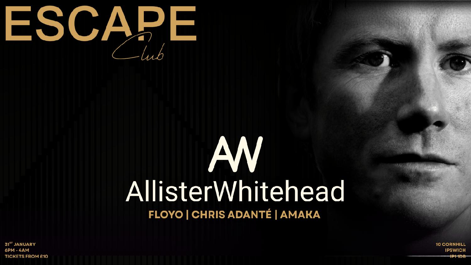 Allister Whitehead  At Escape Club, Ipswich