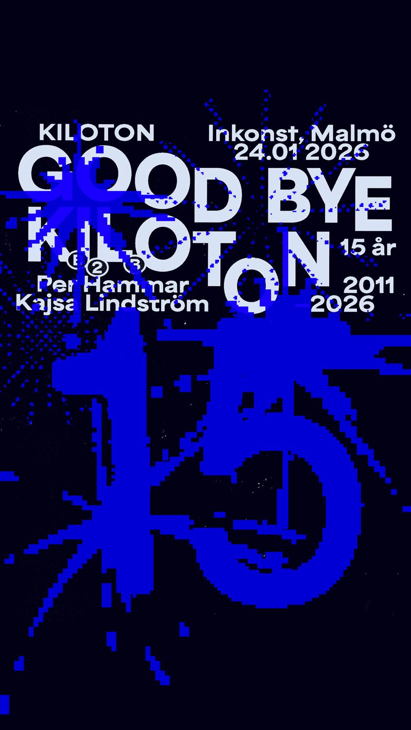 Goodbye Kiloton ᯓ Per Hammar B2B Kajsa Lindström